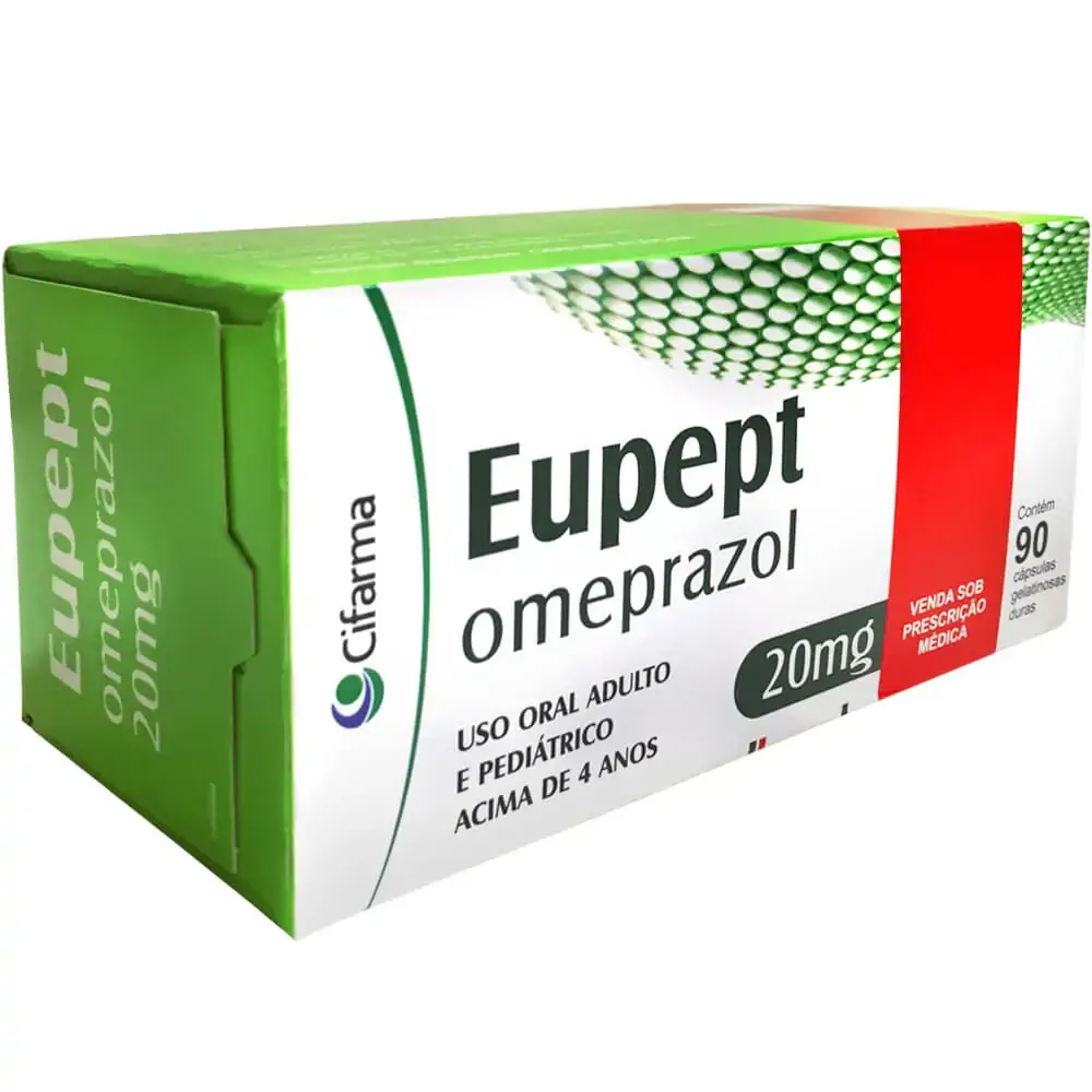 Eupept 20mg Caixa 90 Cap