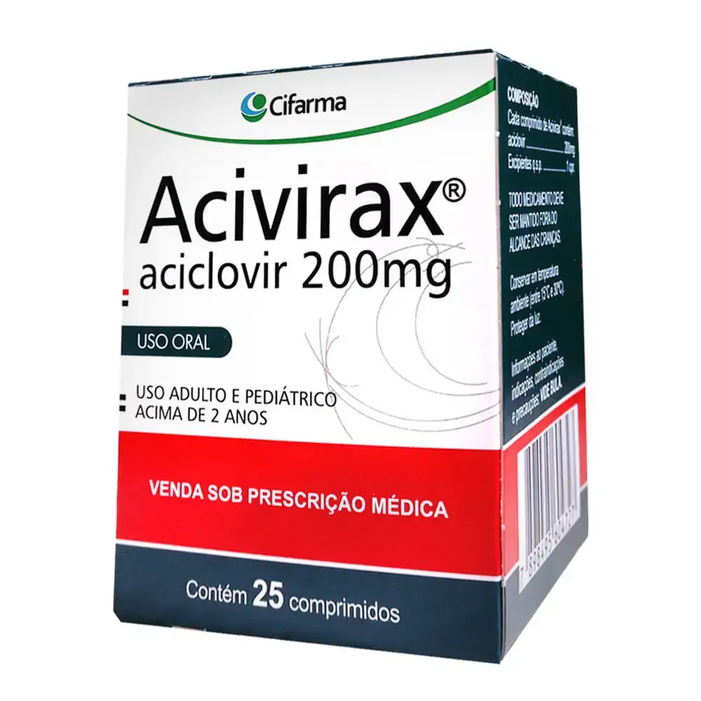 Acivirax 200Mg 25Com P