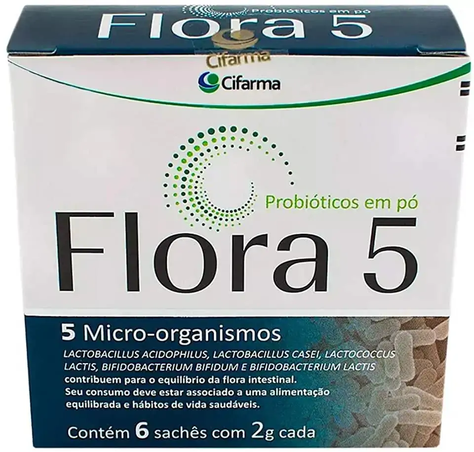 Flora 5 6 Saches 2g