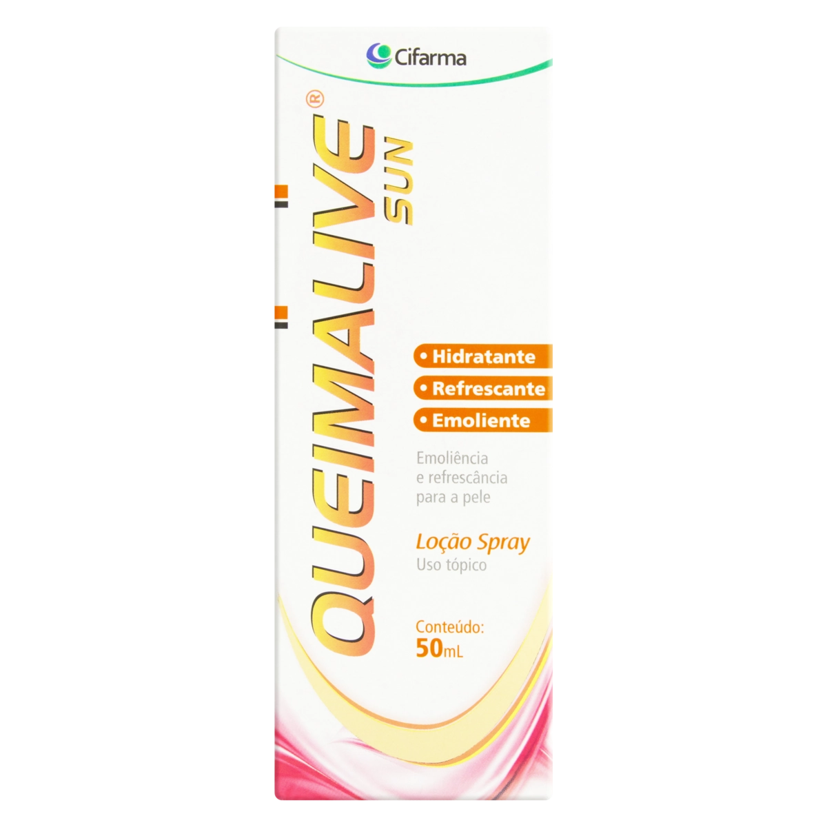 Pós Sol Spray Queimalive Sun Caixa 50ml