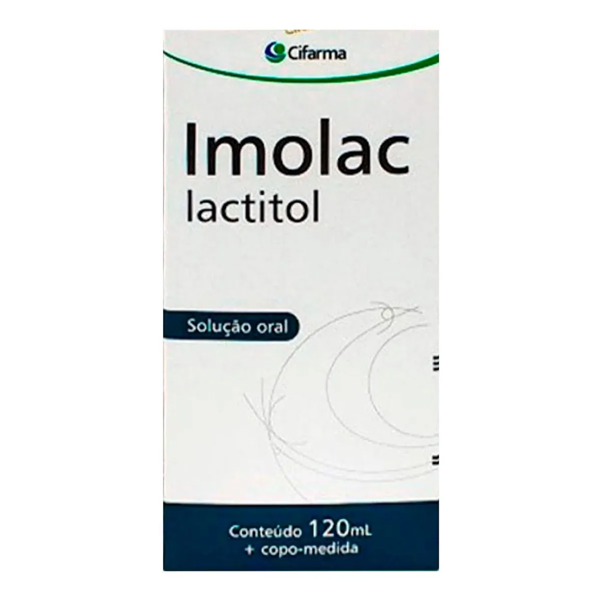 Adoçante Líquido Lactitol Cifarma Imolac Caixa 120ml Copo Medida