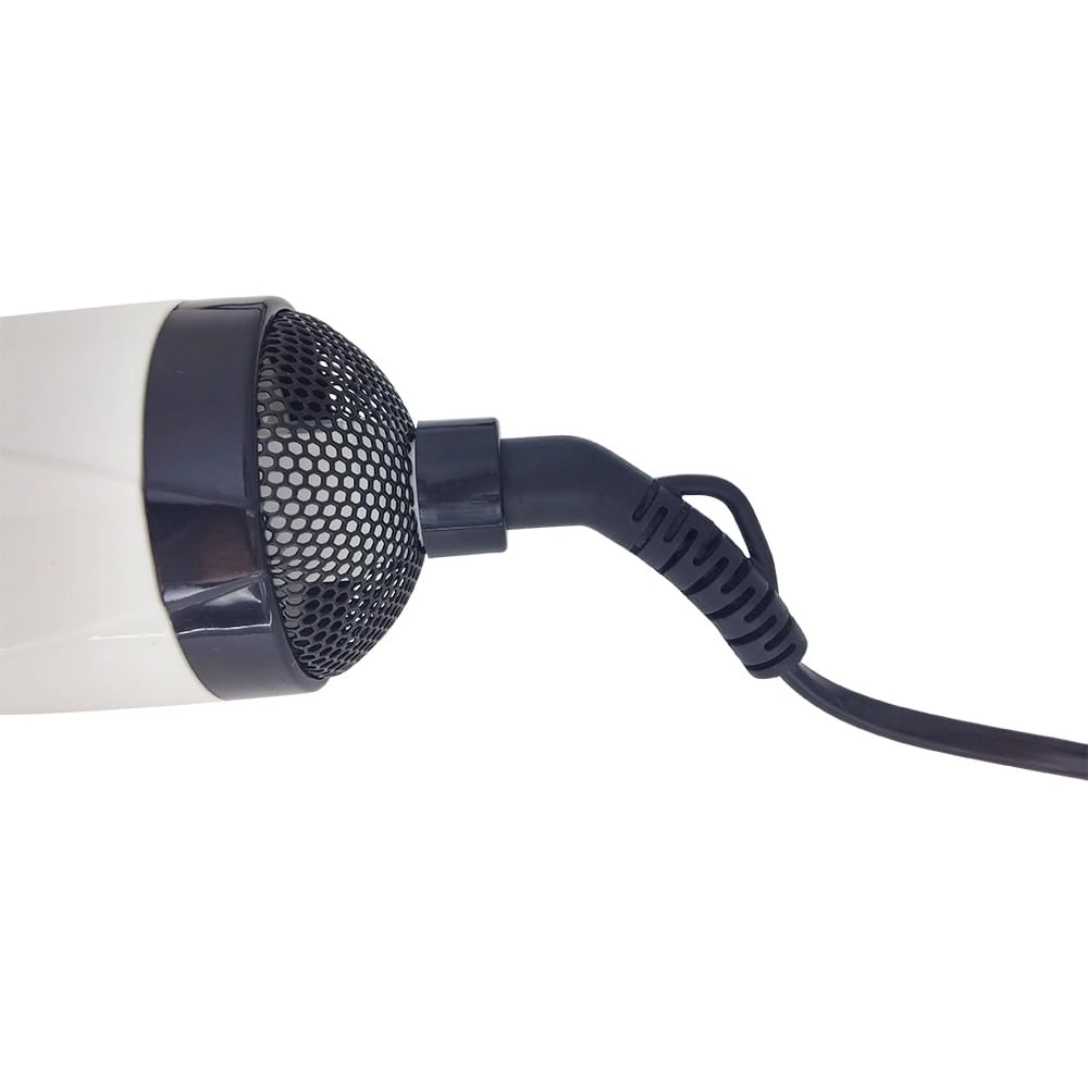 Escova Modeladora Gama Turbo Plus 2300 Rotating Styler 1100W Branca - 220V