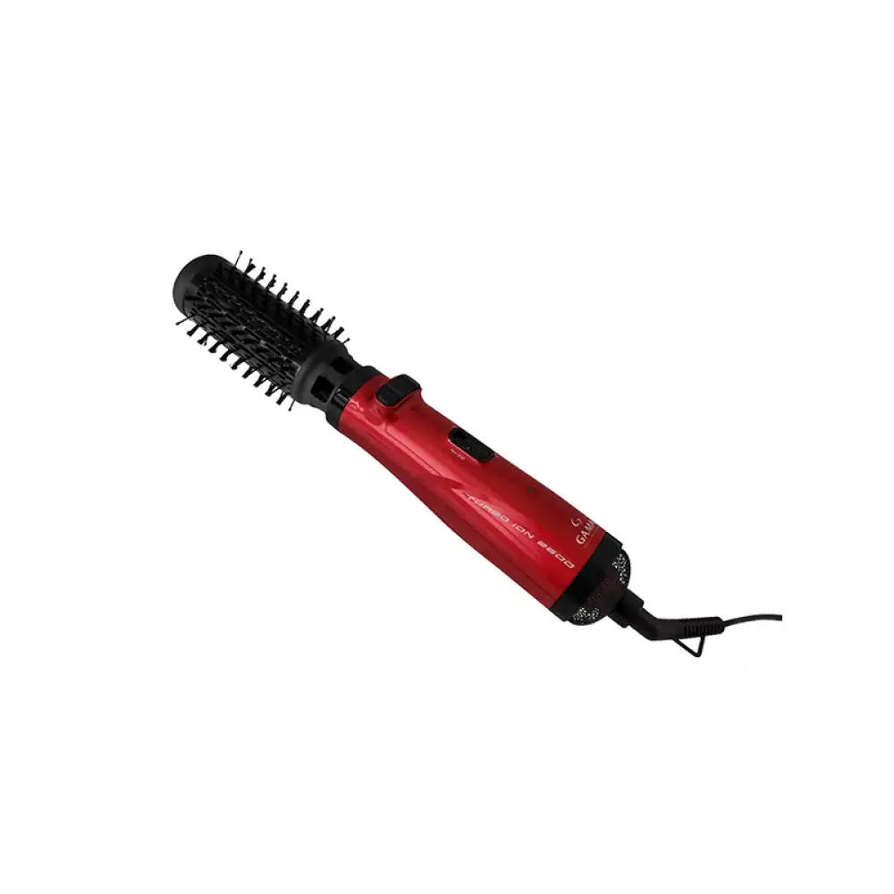 Escova Modeladora Gama Italy Turbo Ion 2600 Rotating Styler Vermelha - TURBOION