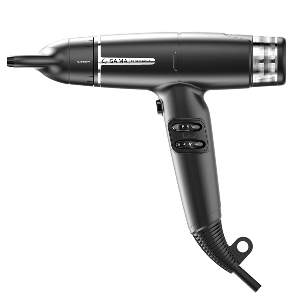 Secador Profissional Iq Lite Black 220v Gama