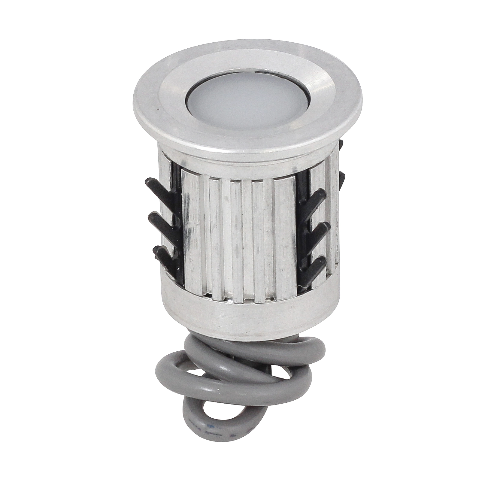 Embutido LED de Chão Embutir 1,2W Luz Branca Dot Spot IP65 Iluctron