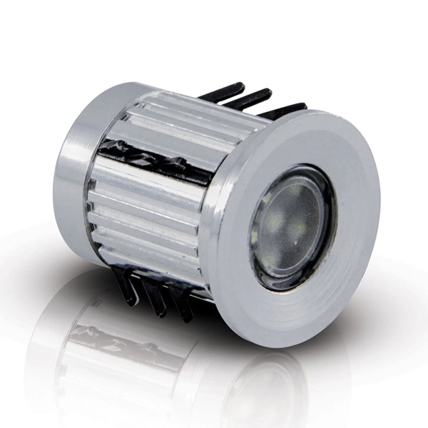 Embutido LED de Chão Embutir 1,2W Luz Azul Dot Spot IP65 Iluctron