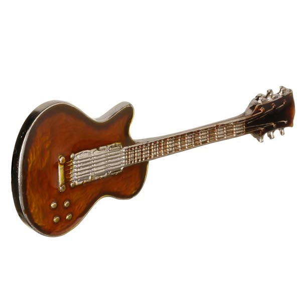 Puxador para Móveis Infantil Guitarra Escovada Zamac Cromado Colorido Chiquita Bacana