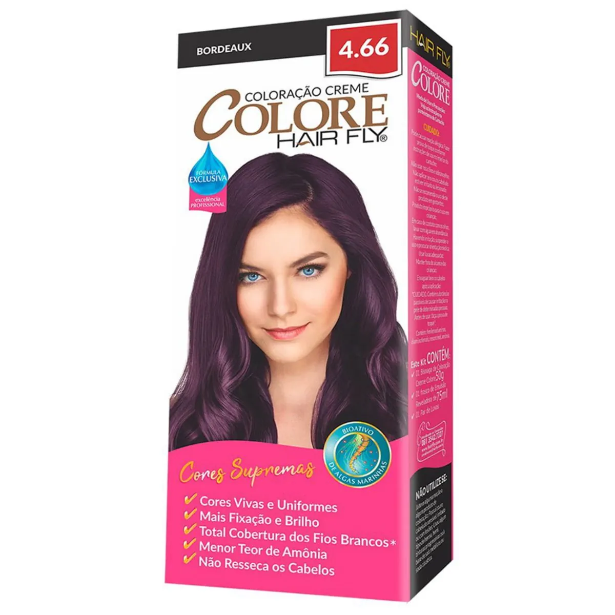 Colore Tintura 4.66 Vermelho