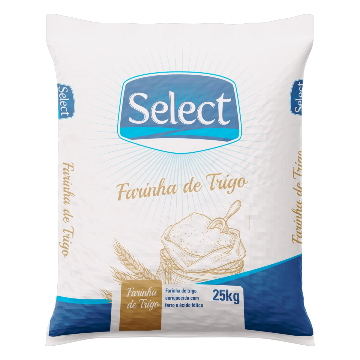 Farinha De Trigo Select Saco 25kg