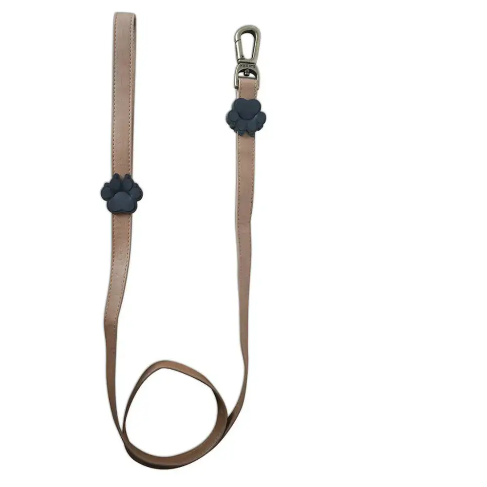 Guia Para Pet Couro Sintético 125 Cm - Guia Para Pet Couro 125 Cm