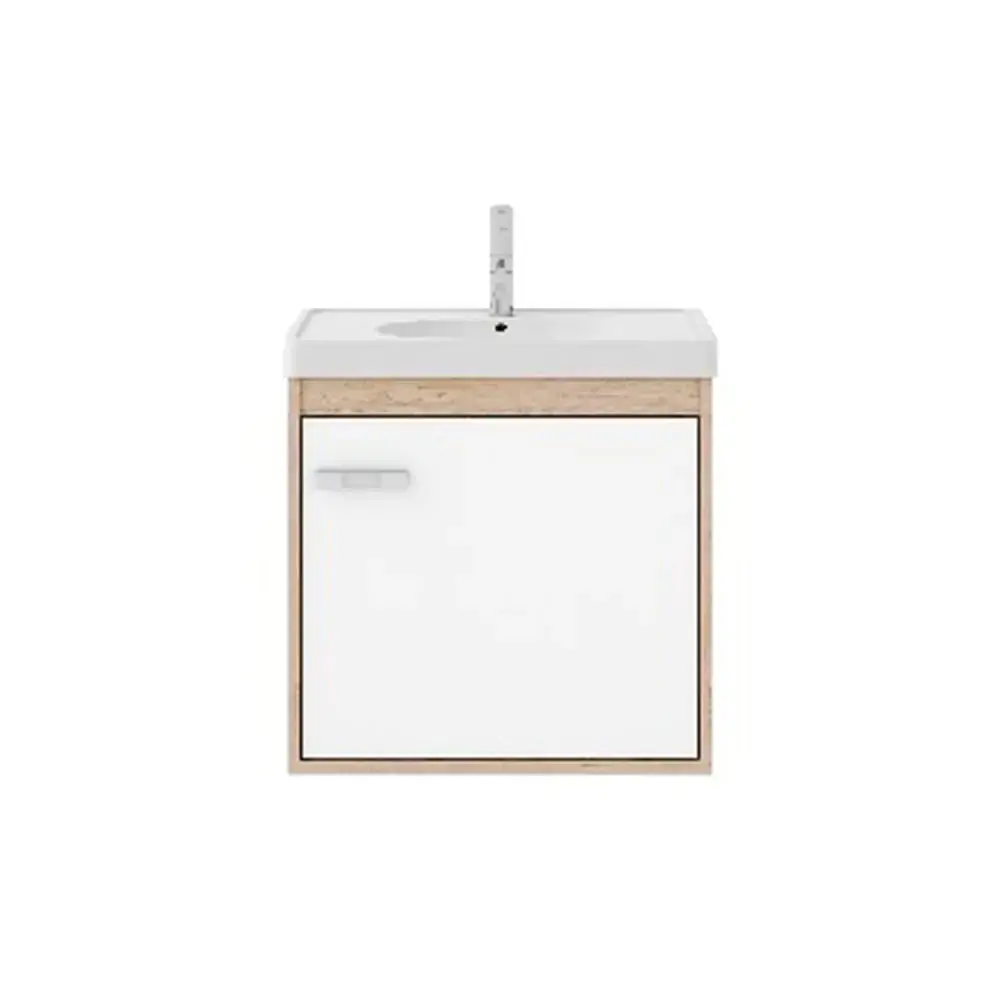 Kit Gabinete Para Banheiro 41x40x31,5cm Berlin E Branco