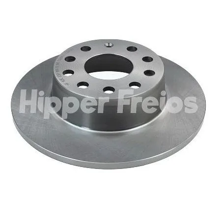 Disco de Freio Traseiro VOLKSWAGEN JETTA Sólido sem Cubo - HIPPER FREIOS HF82E