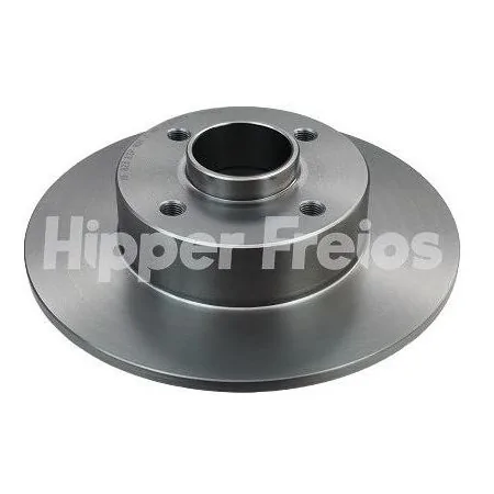 Disco de Freio Traseiro Sólido com Cubo com Rolamento - HIPPER FREIOS HF823KT