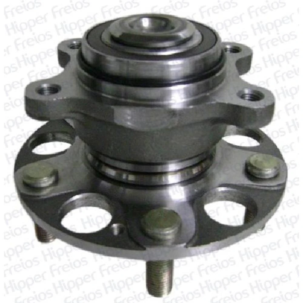 Cubo de Roda Traseiro HONDA CIVIC com Rolamento com Abs 5 Furos - HIPPER FREIOS HFCT700D