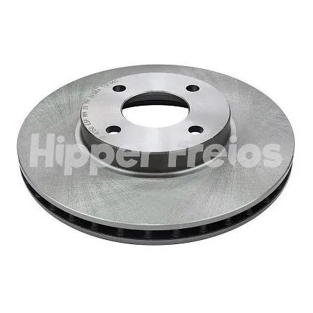 Disco de Freio Dianteiro NISSAN KICKS/VERSA Ventilado - HIPPER FREIOS HF615D