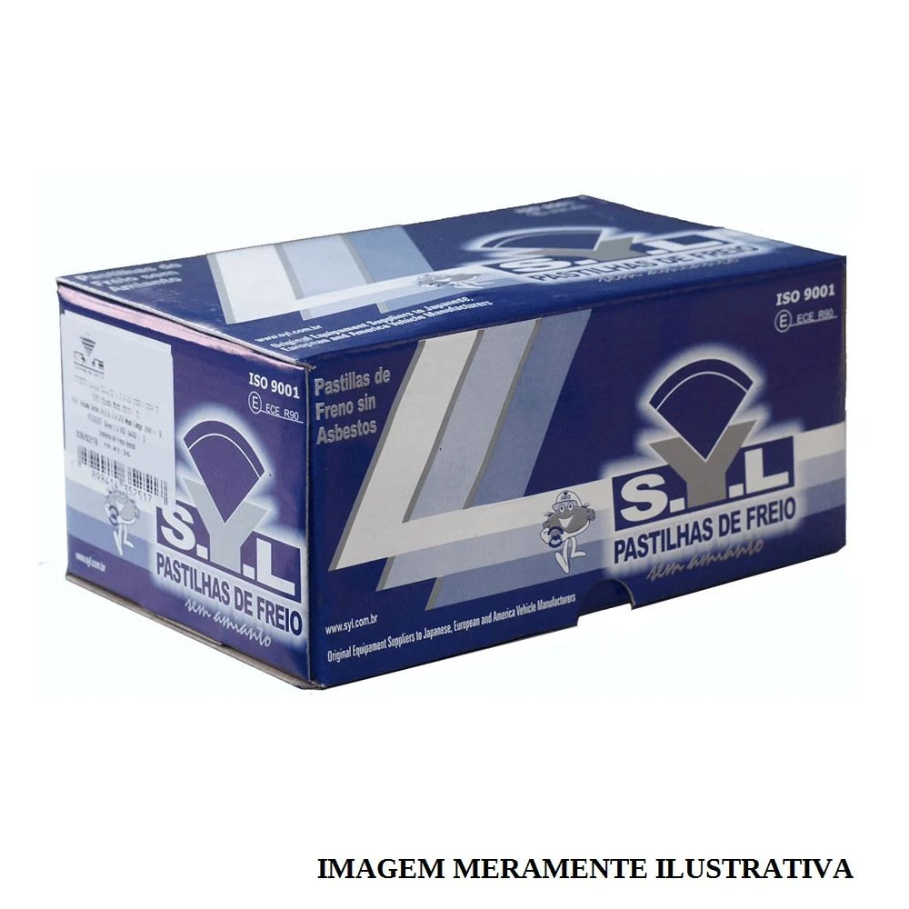 Pastilha de Freio Dianteira CHEVROLET - GM TRACKER - SYL SYL3115