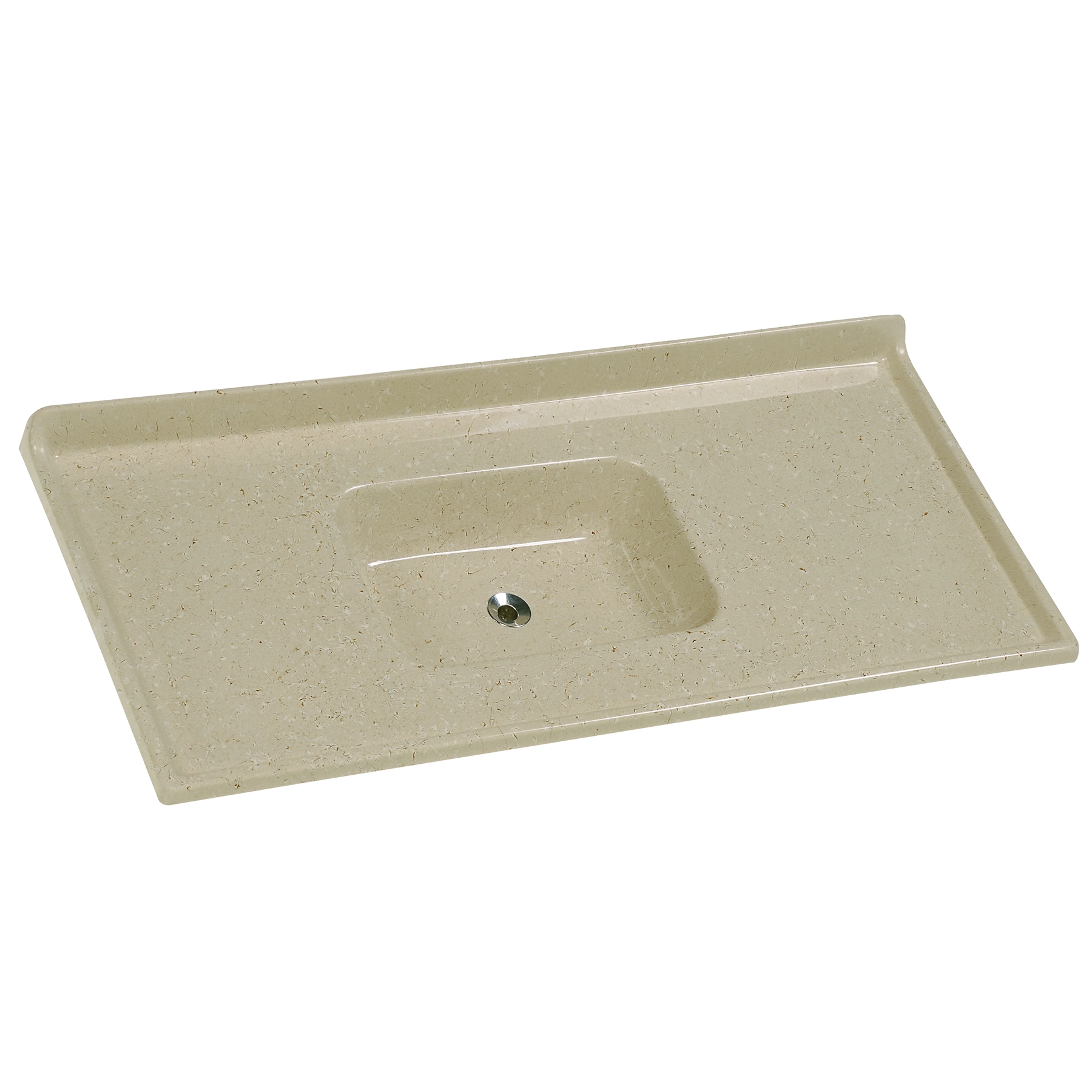 Pia de Cozinha Resina  Travertino CBC 10 120cm