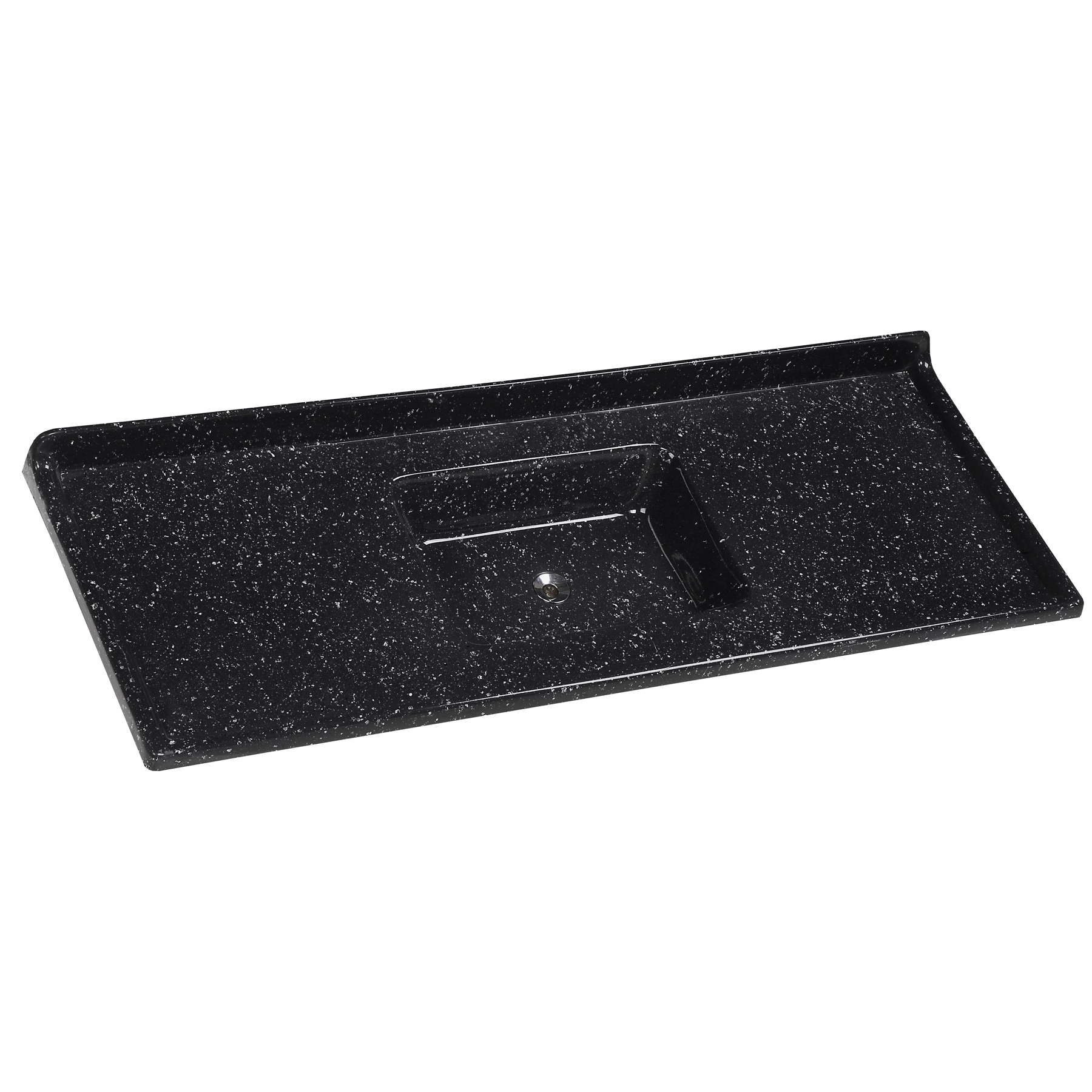 Pia de Cozinha Resina  Preto CBC 10 150cm