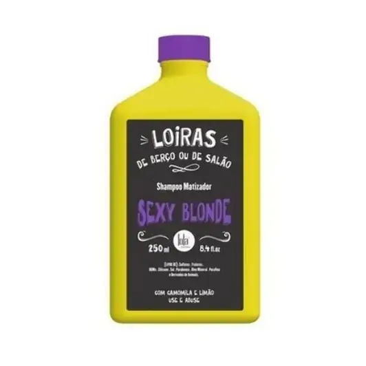 Sexy Blonde Lola Cosmetics Shampoo Para Cabelos Loiros