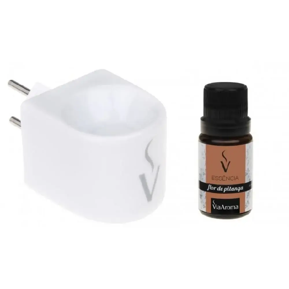 Aromatizador Eletrico Com Flor De Pitanga Via Aroma