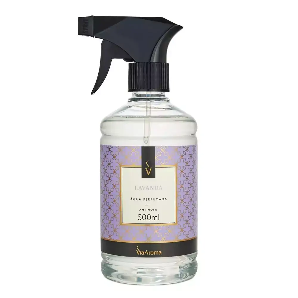 Água Perfumada Para Tecidos 500mL Via Aroma