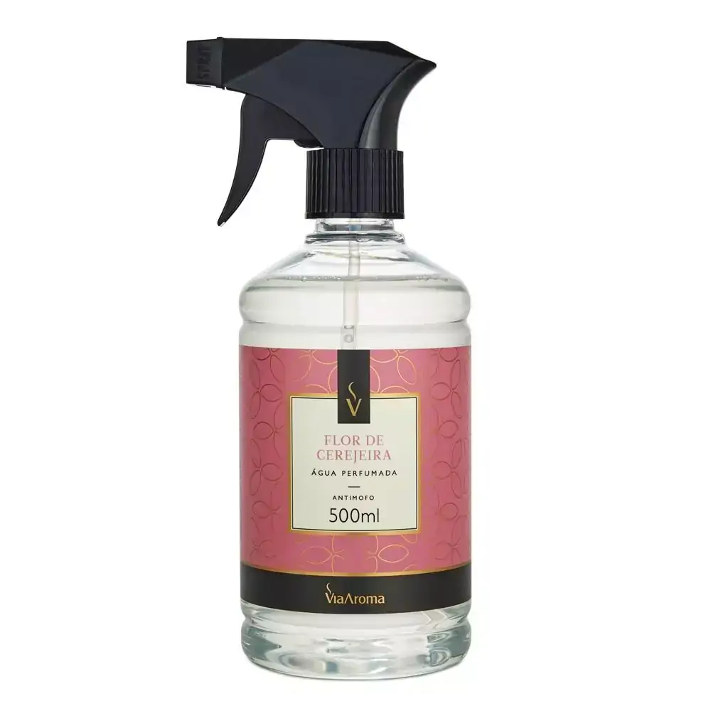 Água Perfumada Para Tecidos 500mL Via Aroma