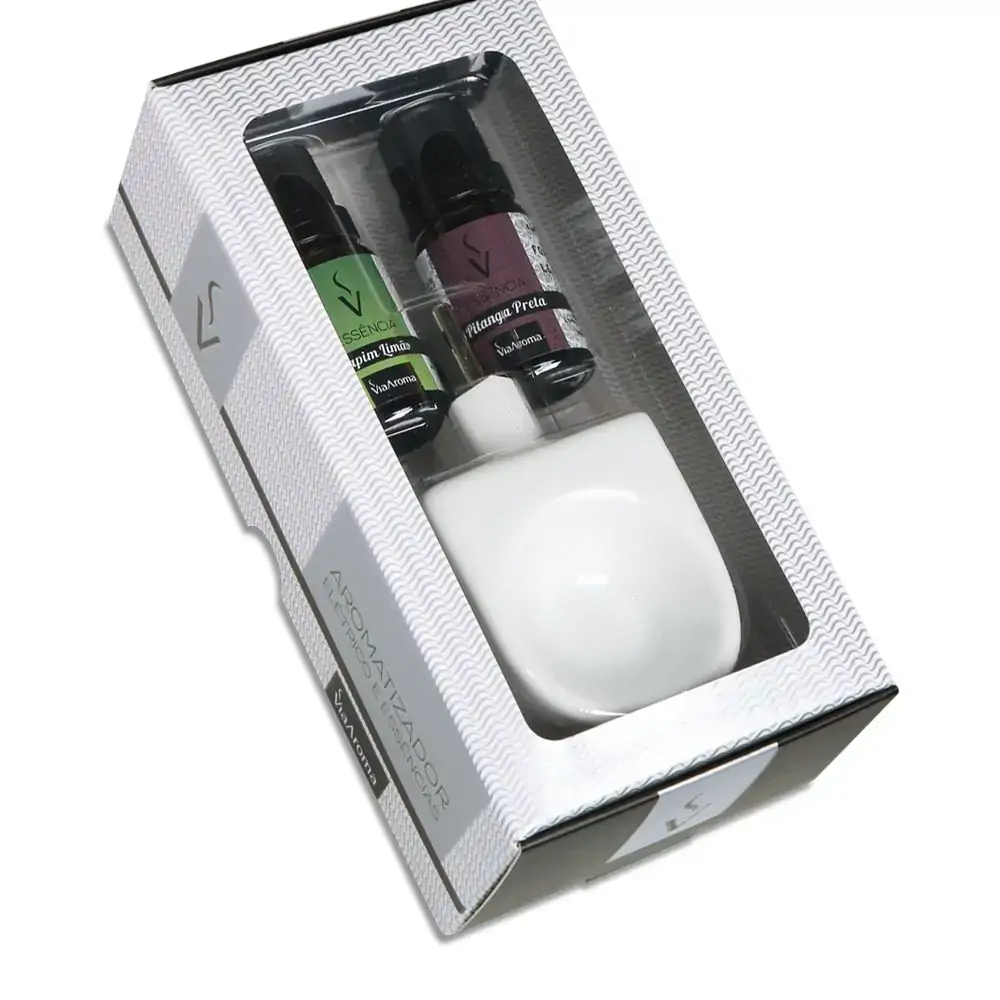 Difusor Eletrico Alecrim E Ambar Via Aroma