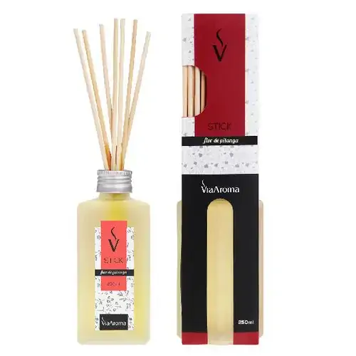 Difusor De Varetas 250ml Flor De Pitanga Via Aroma