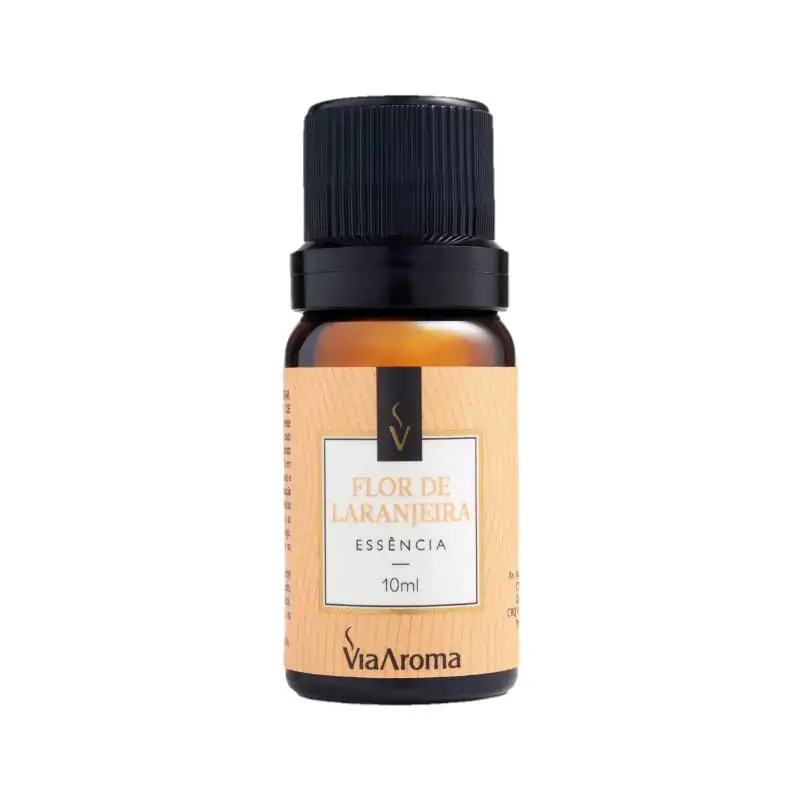 Via Aroma Essência Flor De Laranjeira 10ml