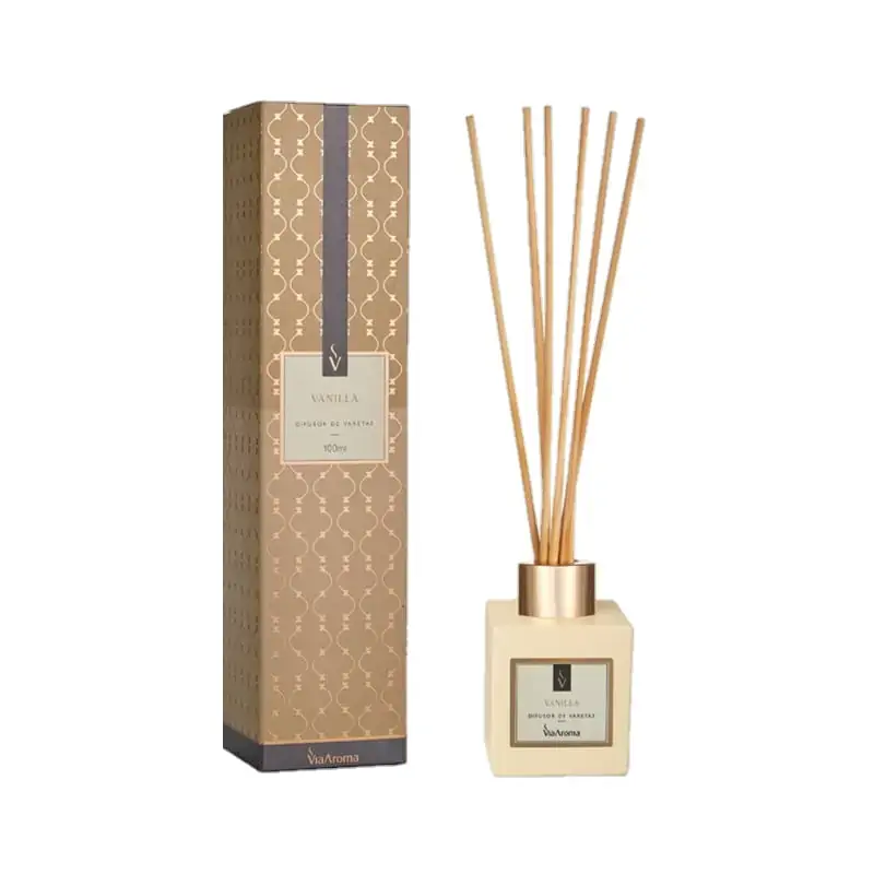 Difusor Varetas 100ml Vanilla Via Aroma