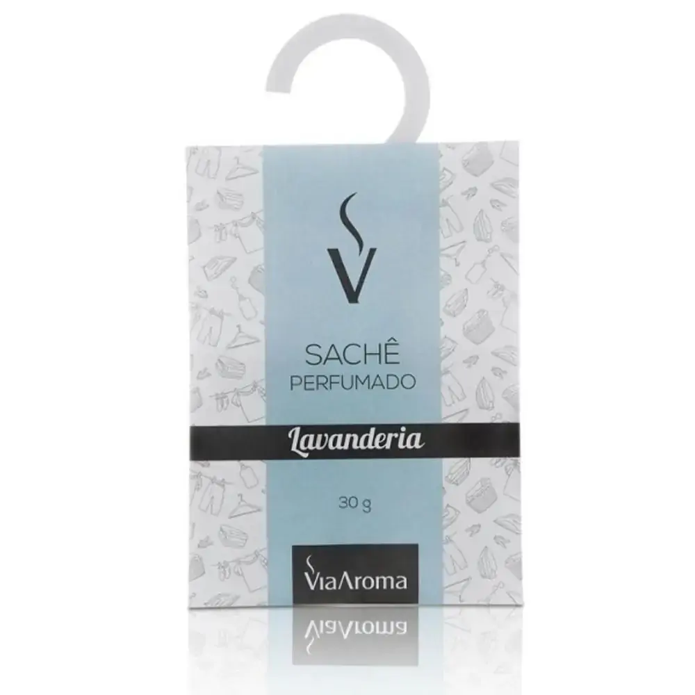 Sache Perfumado 30g Lavanderia Via Aroma