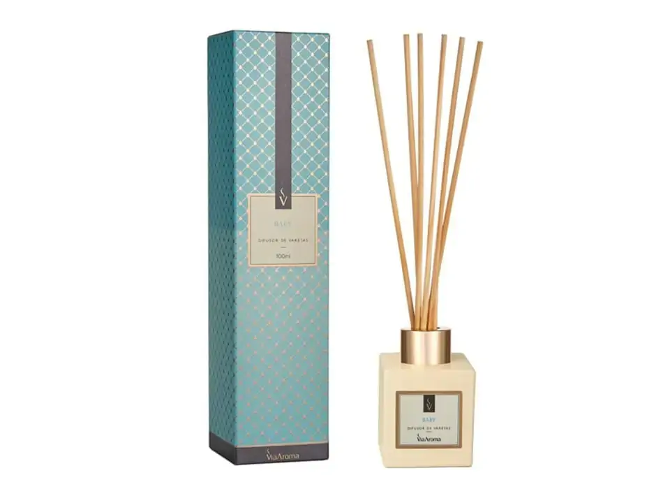 Difusor De Varetas Baby 100ml Via Aroma