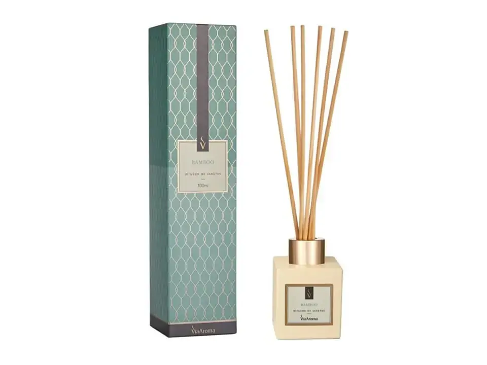 Difusor De Varetas 100ml Bamboo Via Aroma