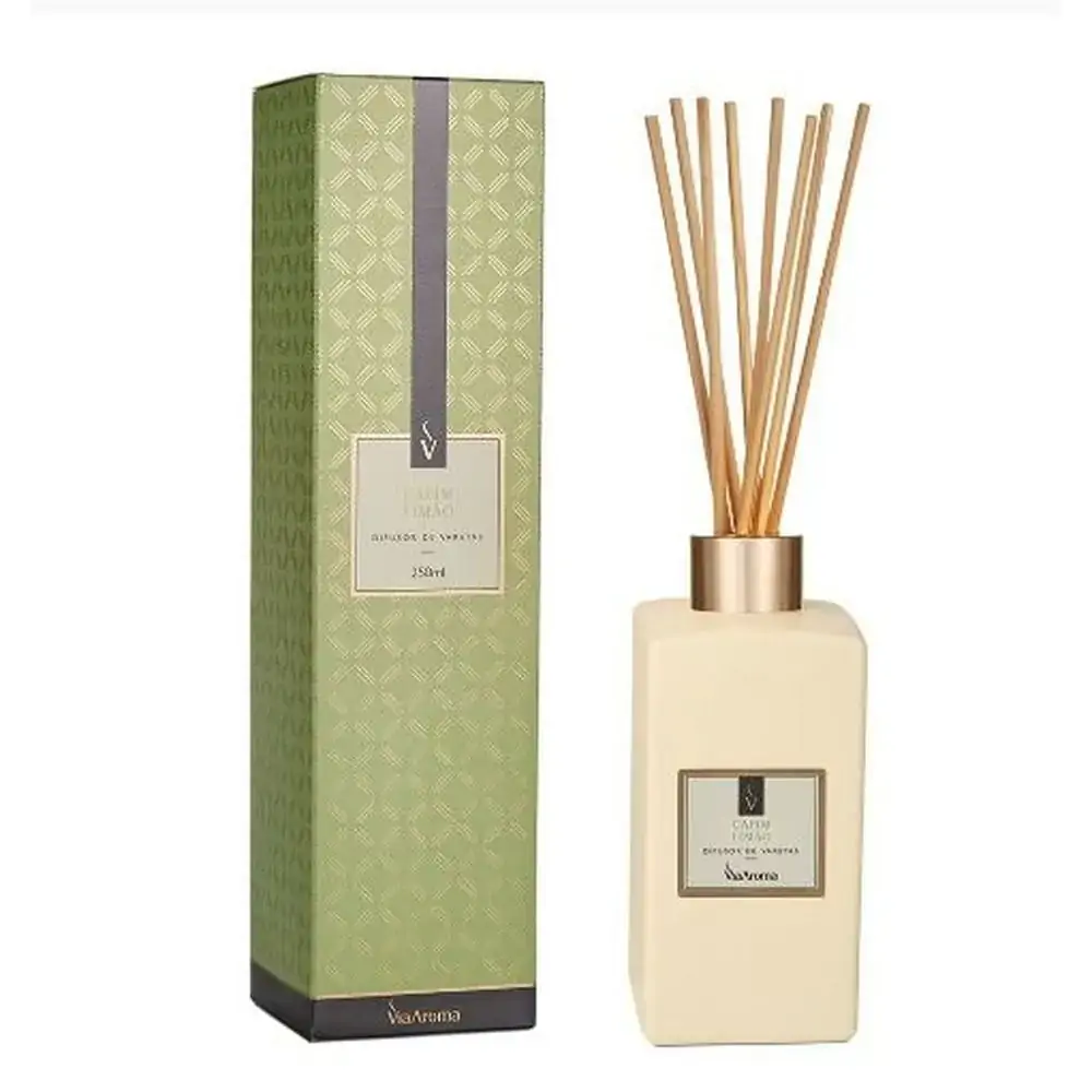 Difusor Com Varetas Capim Limao Via Aroma
