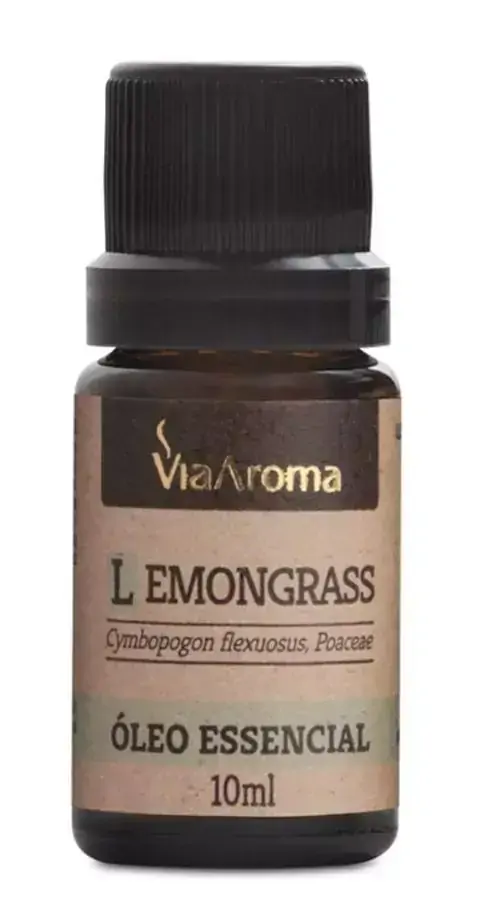 Via Aroma Óleo Essencial  Lemongrass 10ml