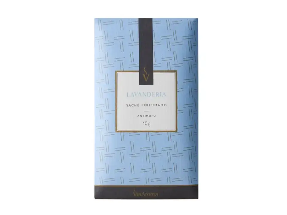 Sachê Perfumado Lavanderia 10g Via Aroma