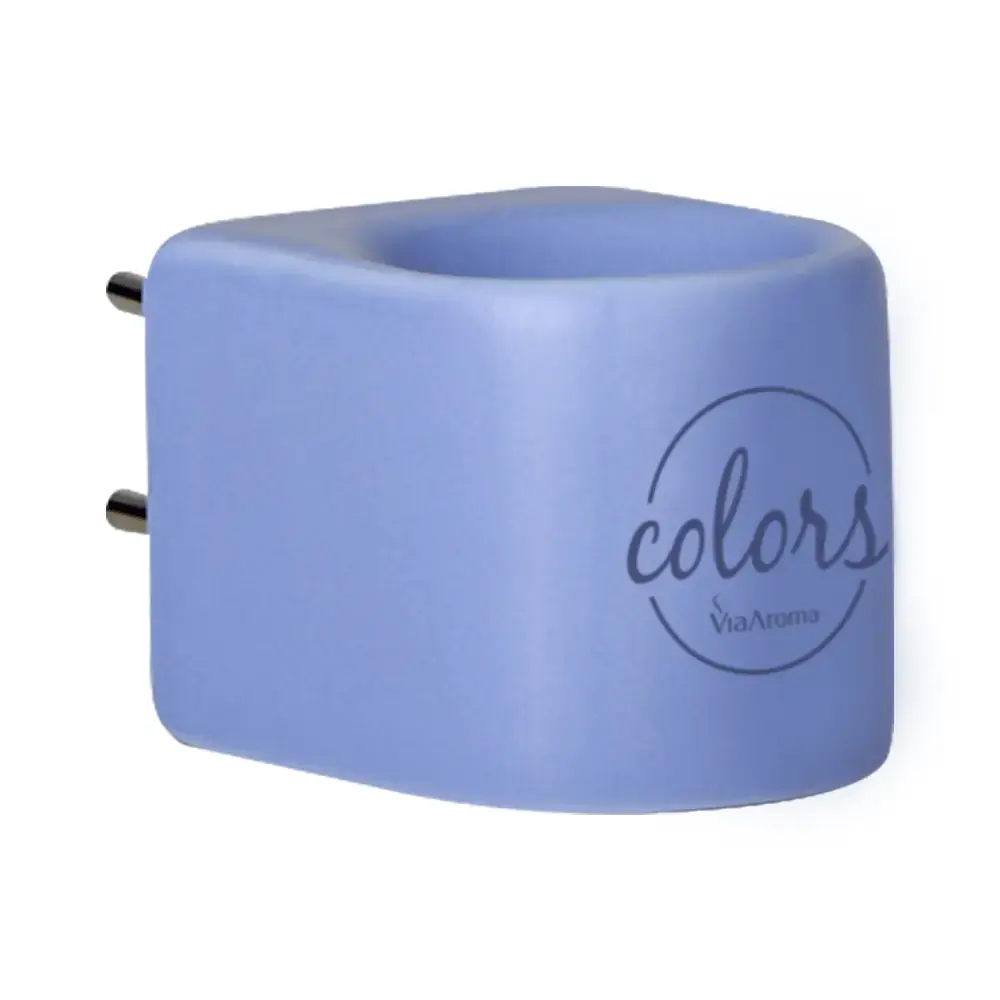 Aromatizador Elétrico Colors de Porcelana Bivolt - Via Aroma - Azul
