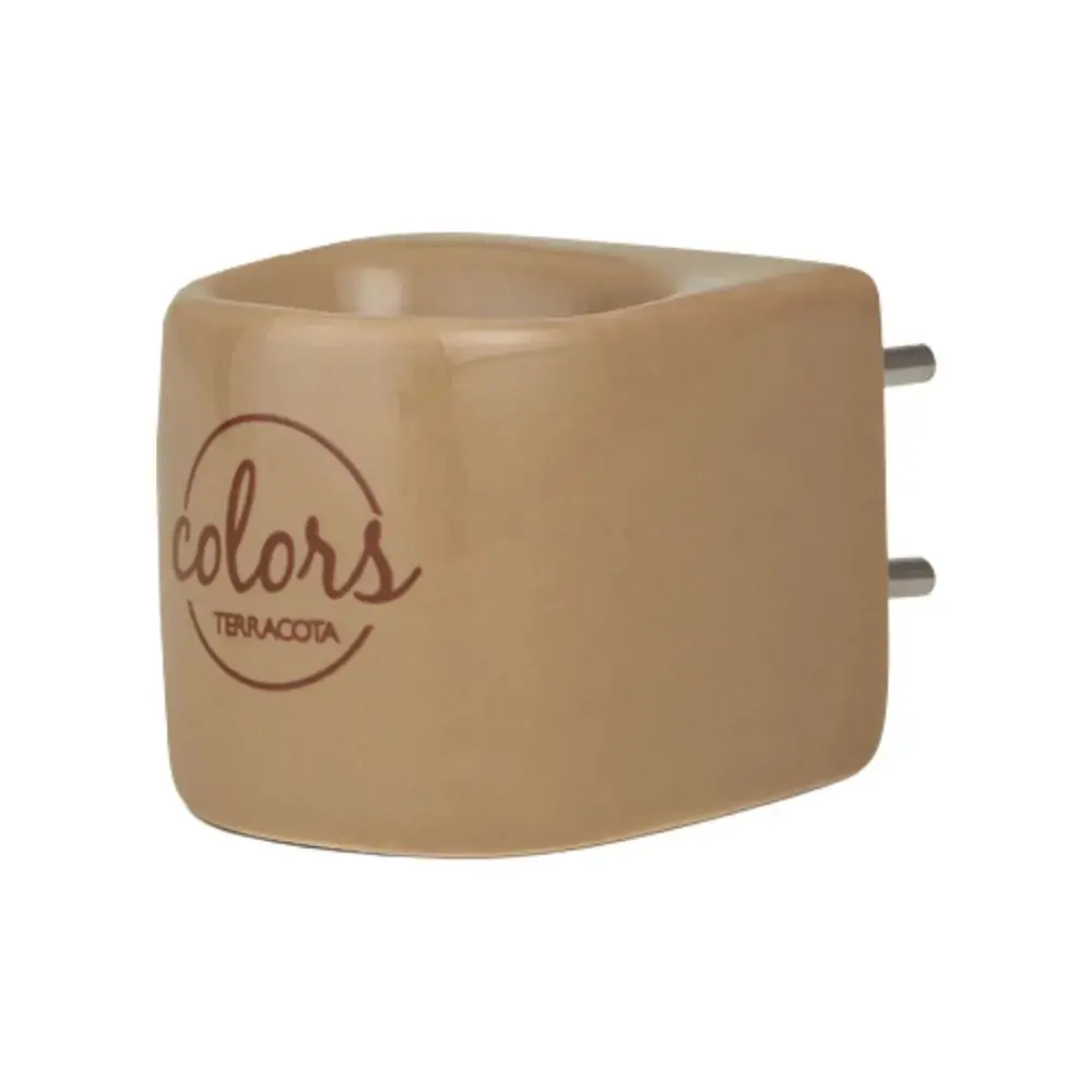 Aromatizador Elétrico Colors de Porcelana Bivolt - Via Aroma - Bege