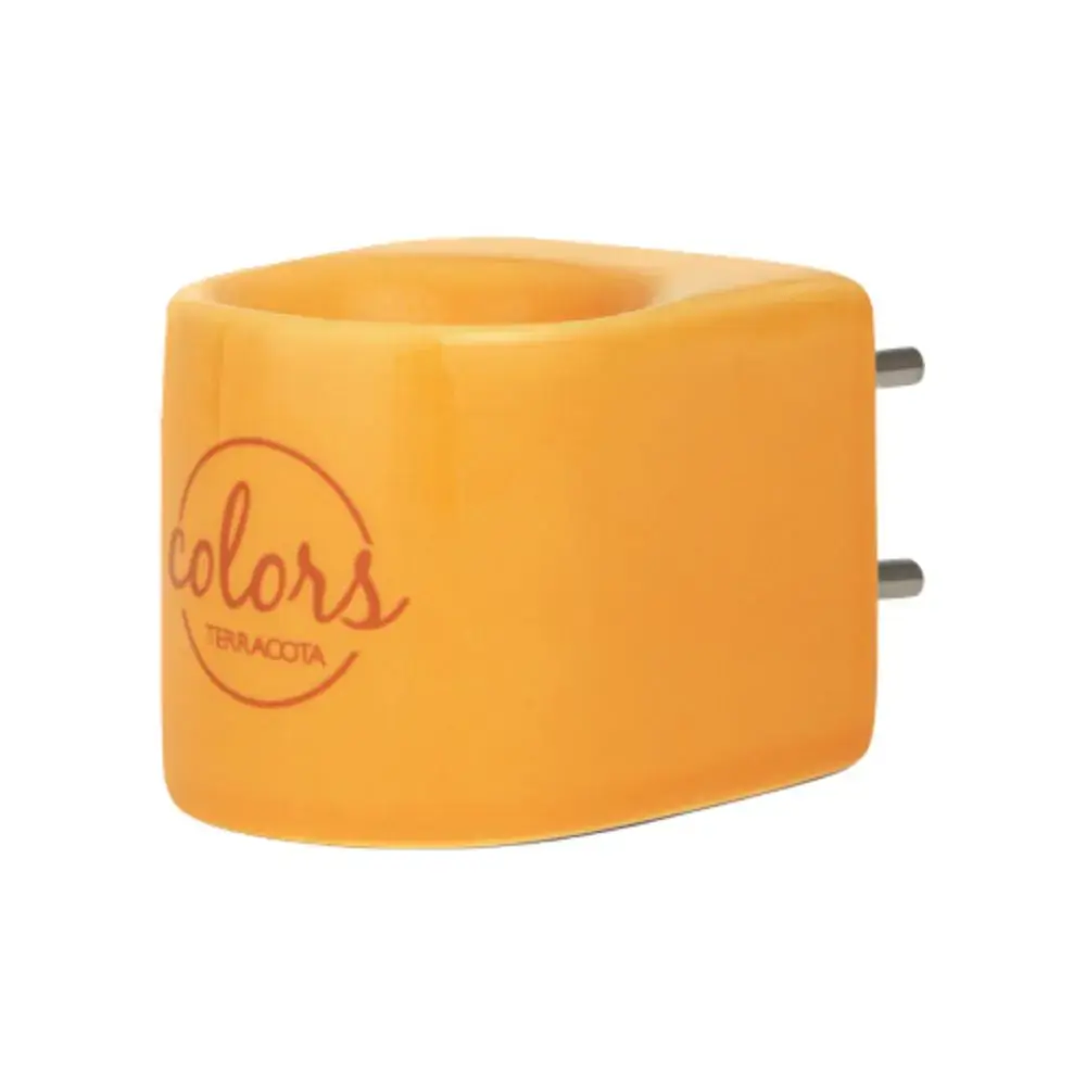 Aromatizador Elétrico Colors de Porcelana Bivolt - Via Aroma - Laranja