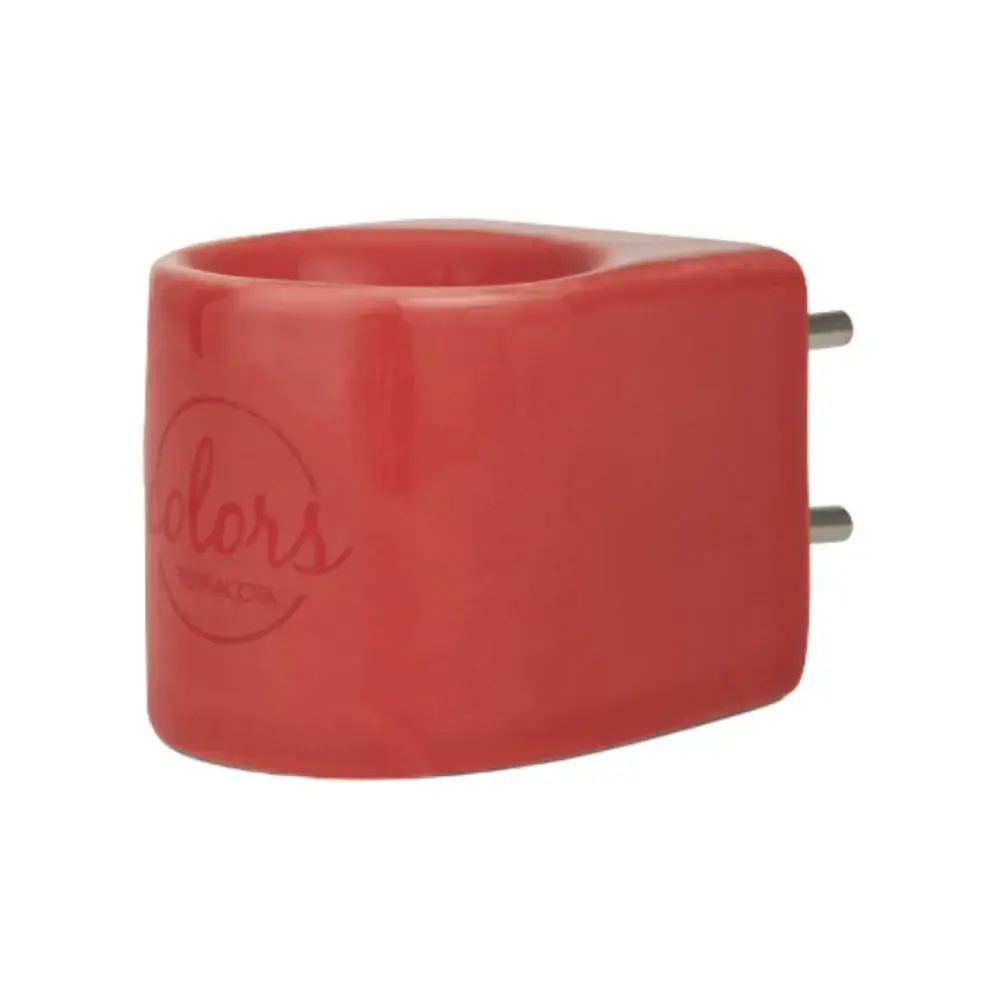 Aromatizador Elétrico Colors de Porcelana Bivolt - Via Aroma - Vermelho