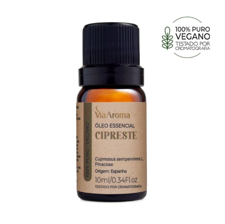 Oleo Essencial 10ml Cipreste Via Aroma