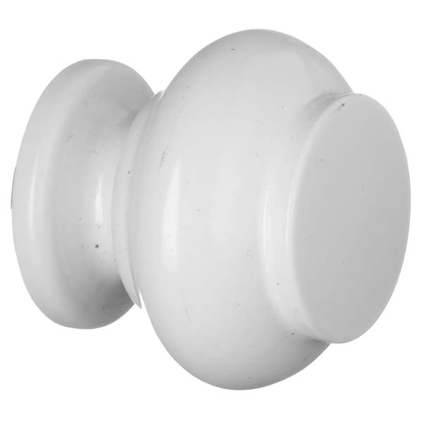 Puxador para Móveis Sobrepor Alumínio 32mm Branco 1 peça