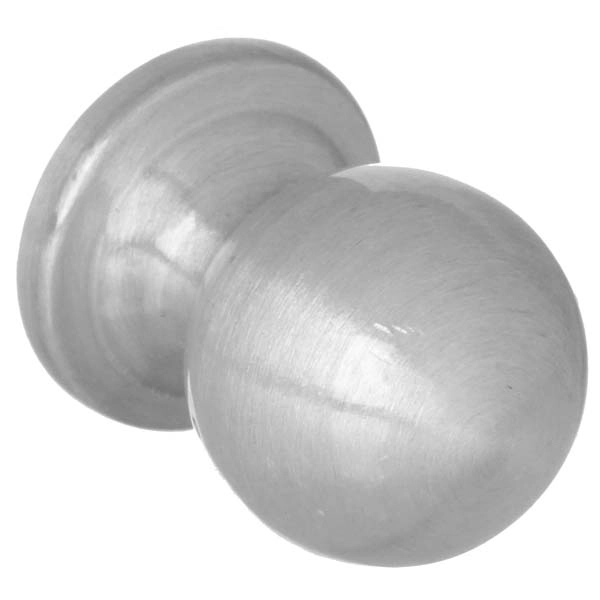 Puxador para Móveis Sobrepor Alumínio 12mm Cromado Acetinado 1 peça