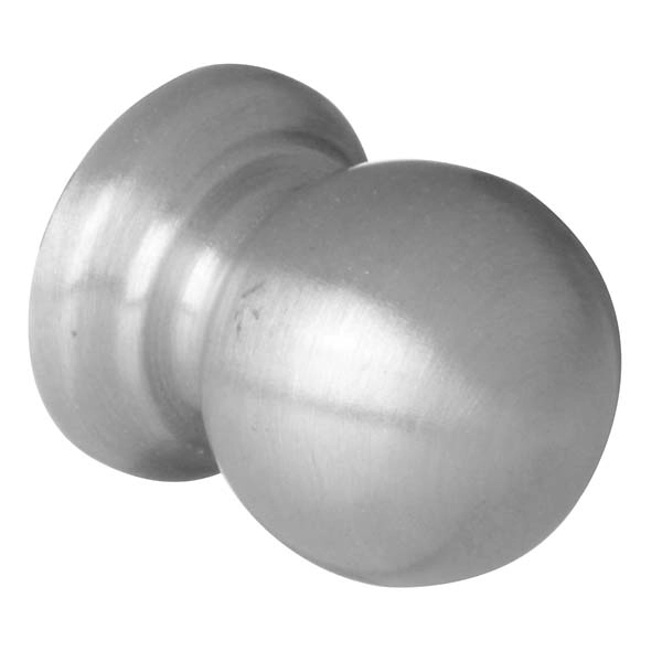 Puxador para Móveis Sobrepor Alumínio 19mm Cromado Acetinado 1 peça