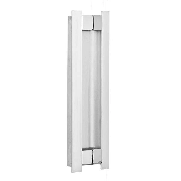Puxador Móveis Embutir Alumínio 128mm Acetinado 1 peça