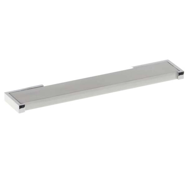 Puxador Móveis Sobrepor Alumínio 128mm Acetinado
