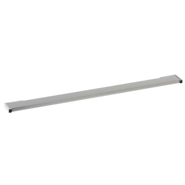 Puxador para Móveis Sobrepor Alumínio 256mm Cromado Acetinado 1 peça
