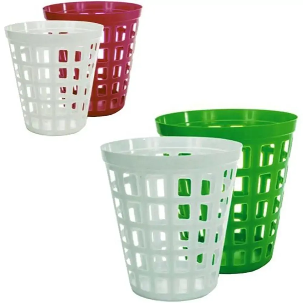 Cesto Redondo Telado Colors 8 Lts 1357 Erca Plast