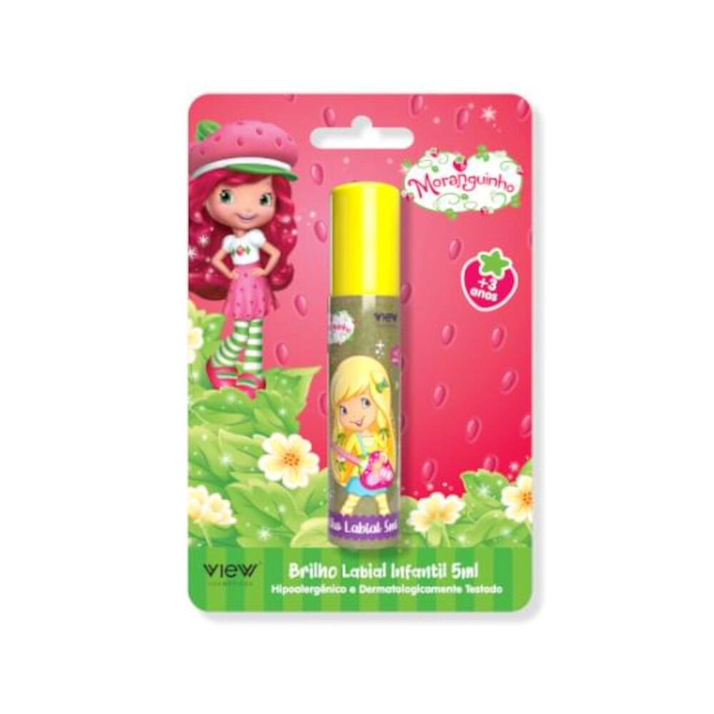 Display C/ 30 Pecas Brilho Labial Infantil Moranguinho