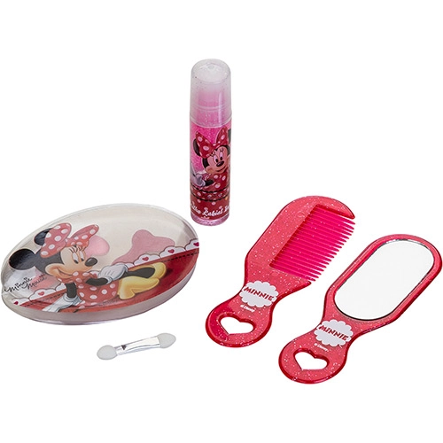 Frasqueira Com Maquiagem Minnie Beauty Brinquedo